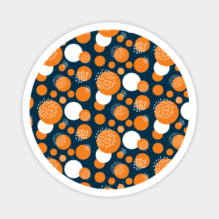 Colorful Circle Seamless Pattern 028#002 Magnet